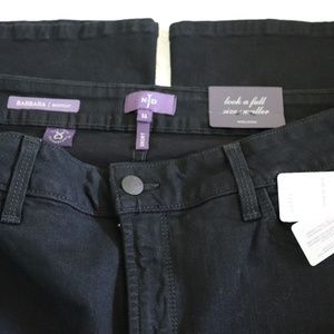 NYDJ Barbara Bootcut Black Jeans Size 16 Short NWT